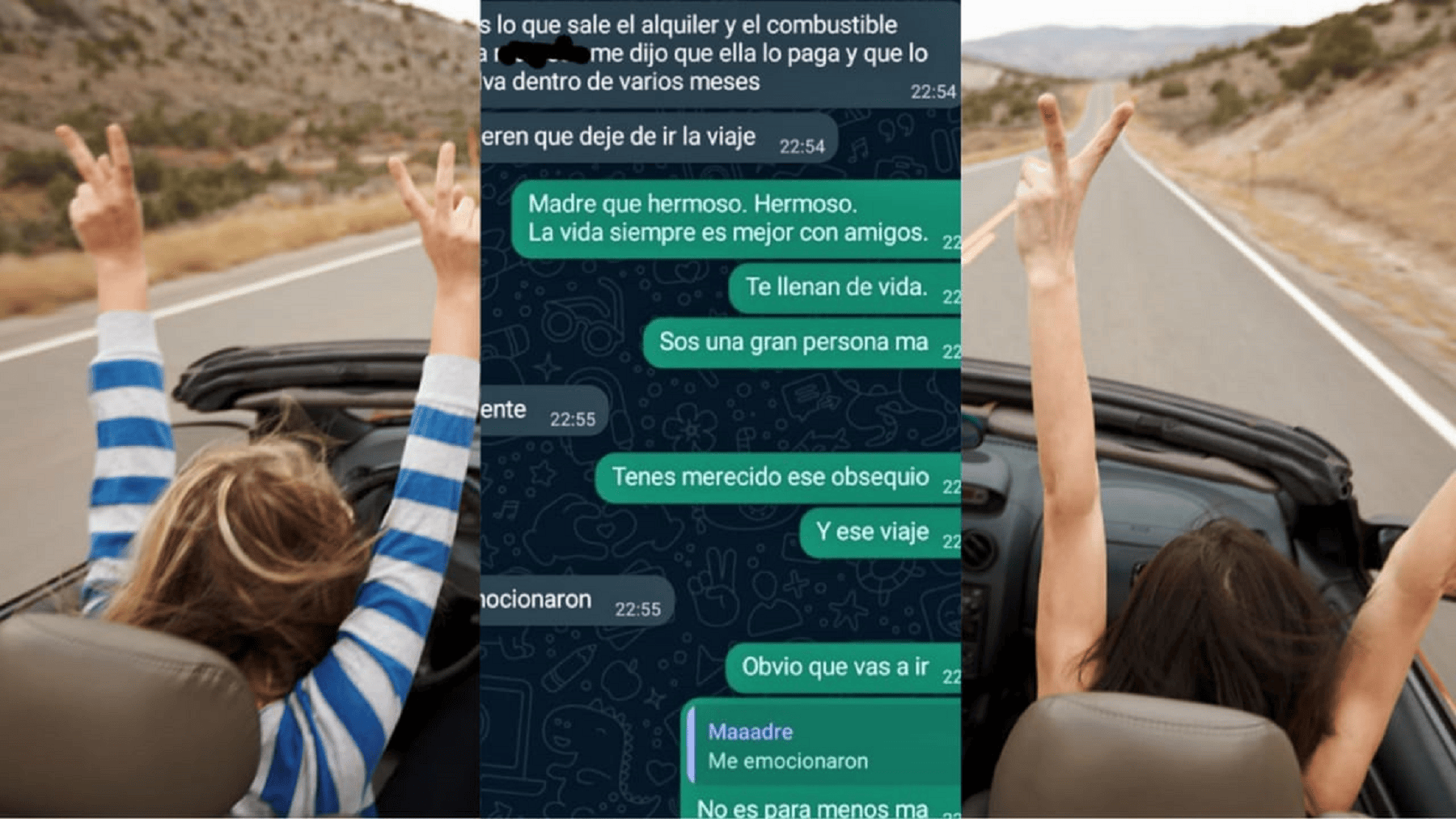 El raro sorteo que ganó una mujer luego de cancelar un viaje con amigas.