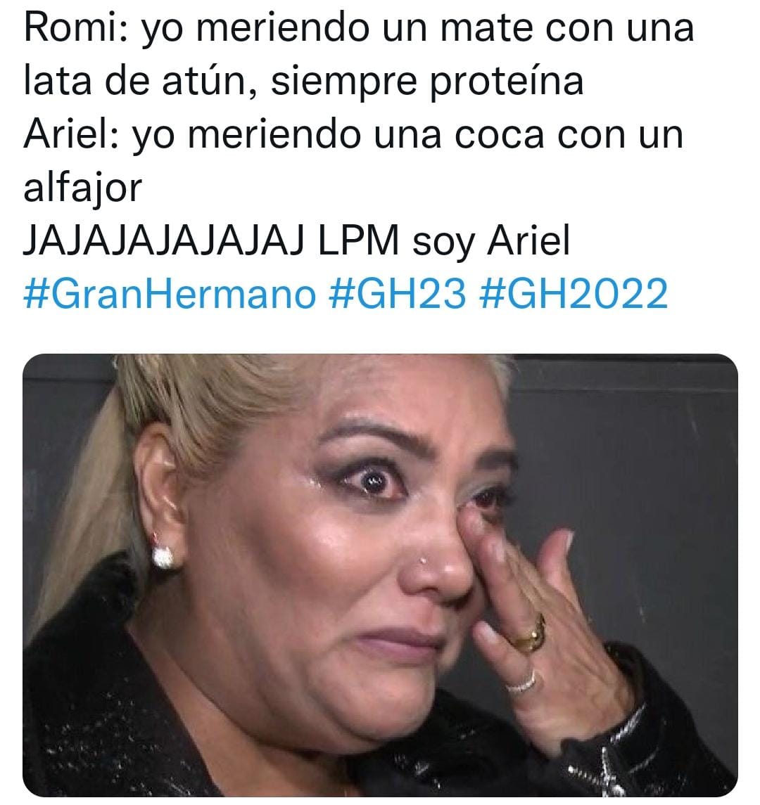 Estallaron los memes por los mates de Ariel de   <a href='https://www.cronica.com.ar/tags/Gran Hermano'>Gran Hermano</a> (Twitter).