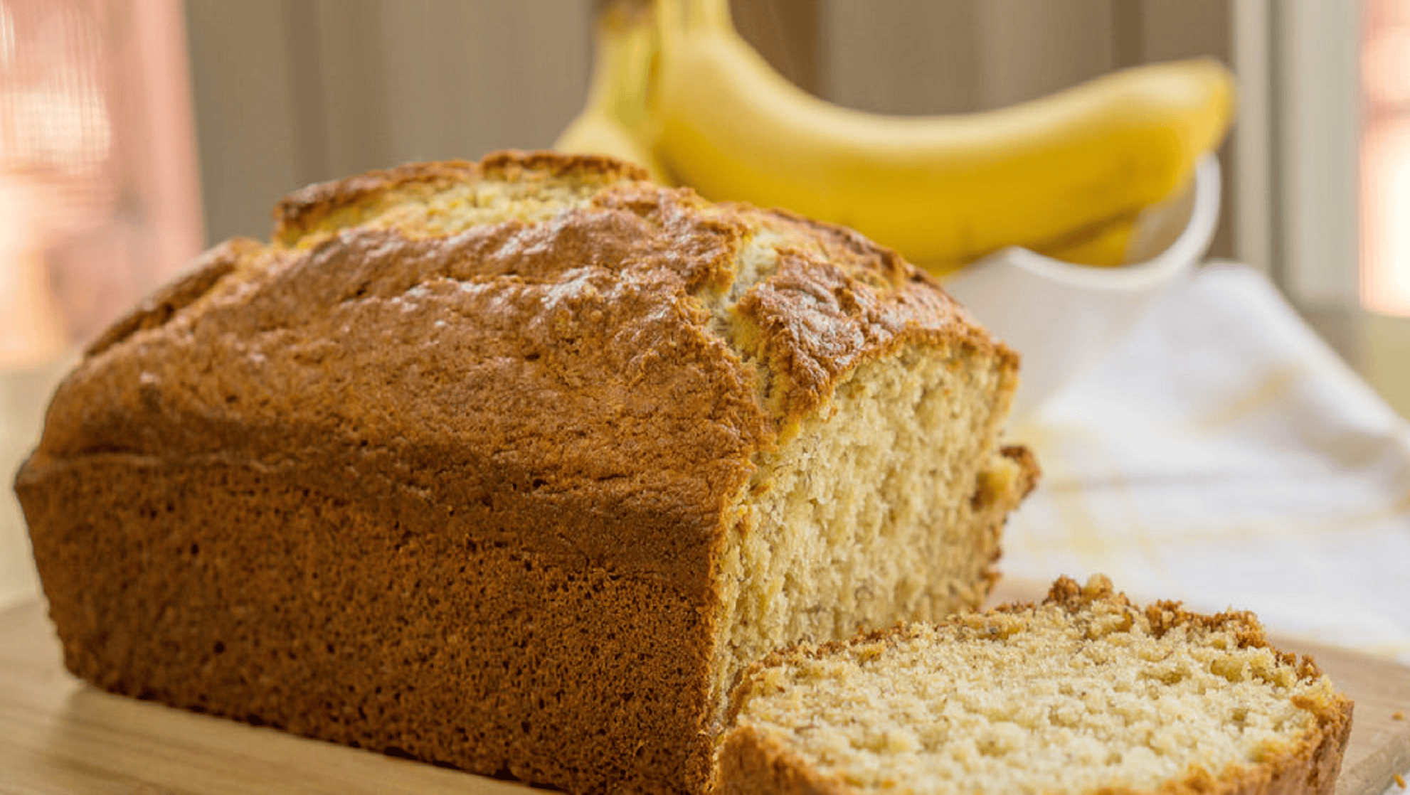 La receta del mejor budín de banana para disfrutar durante la merienda.