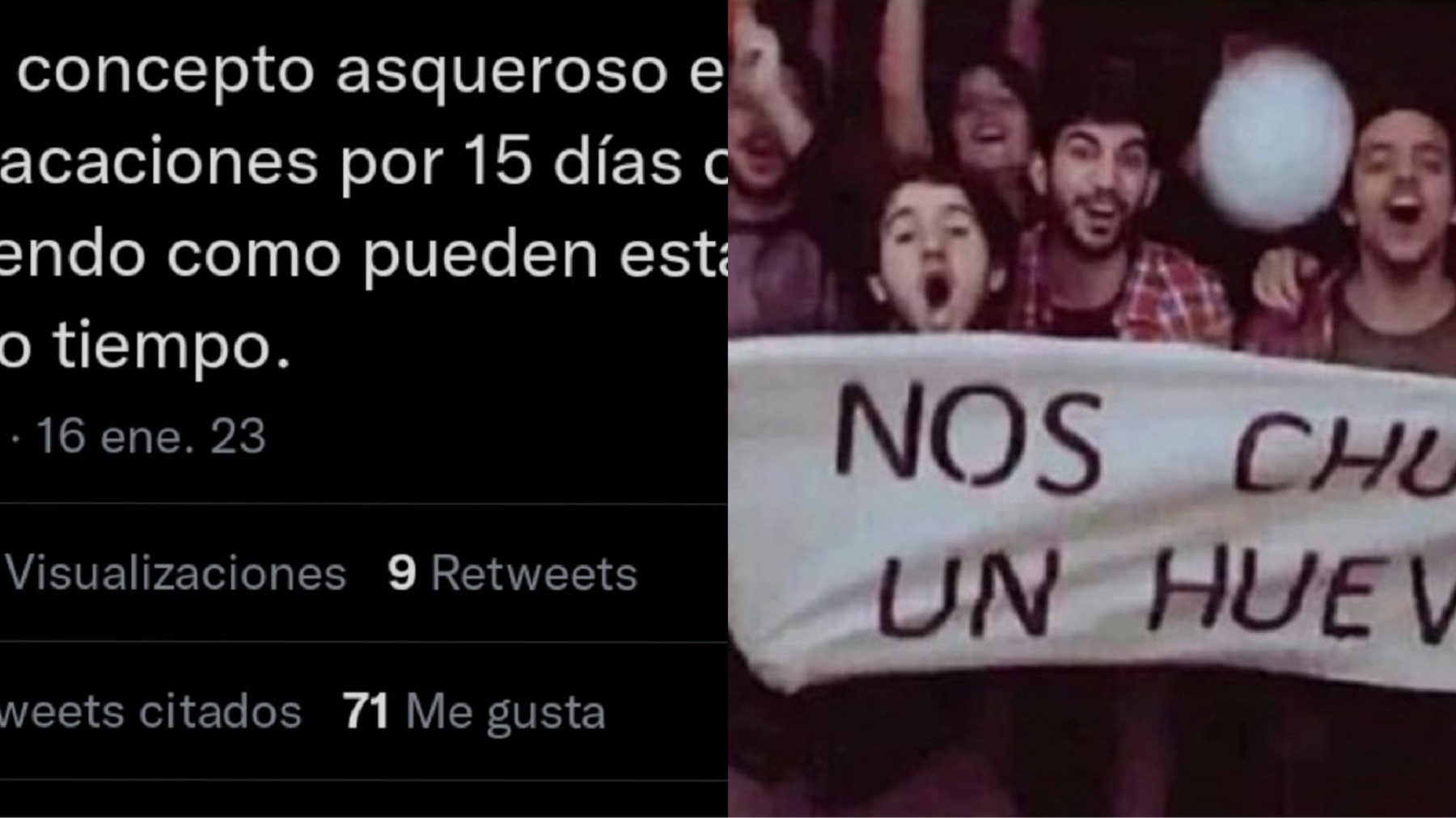 La publicación provocó cientos de respuestas graciosas, con memes incluidos.