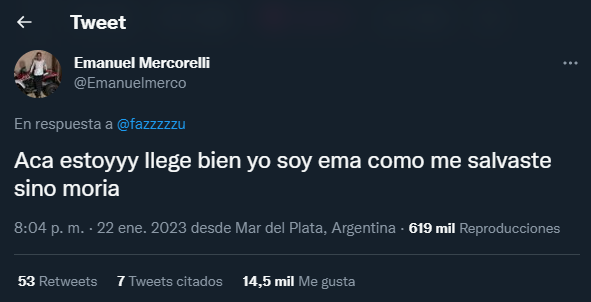 respuesta del joven borracho viral