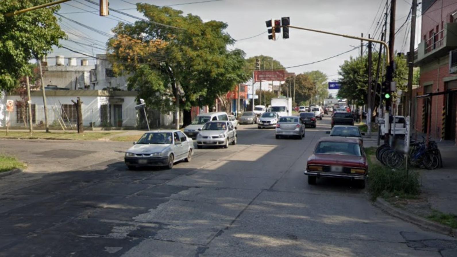 La esquina donde ocurrió el homicidio de Ángel David Zerda.