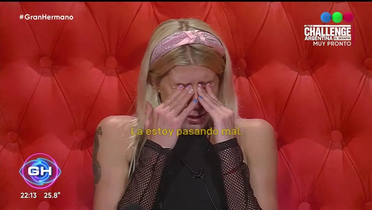 camila gran hermano confesionario