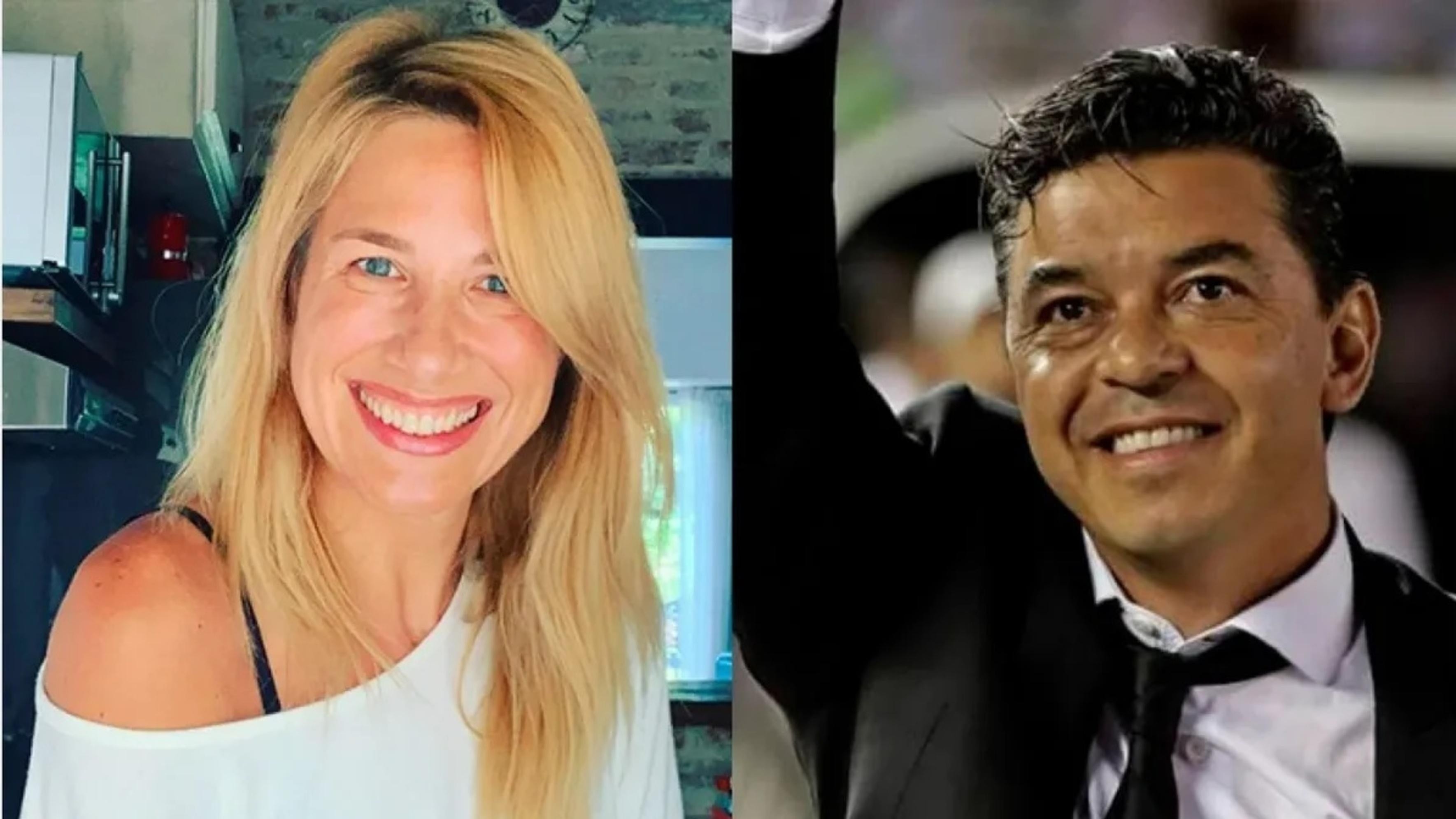 A Alina Moine siempre se la vinculó con Marcelo Gallardo, pero nunca salió a la luz una foto juntos.