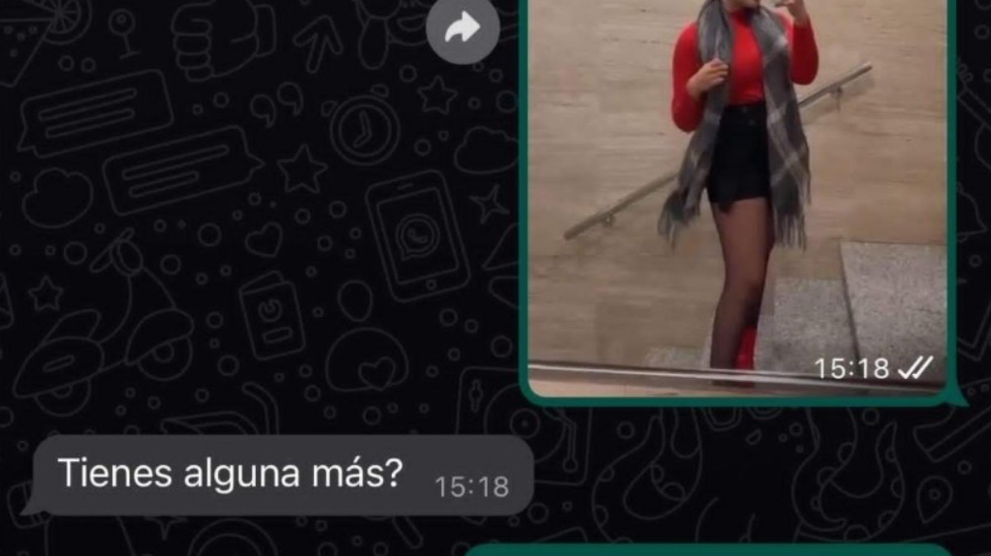 El chat se hizo viral y causó indignación.