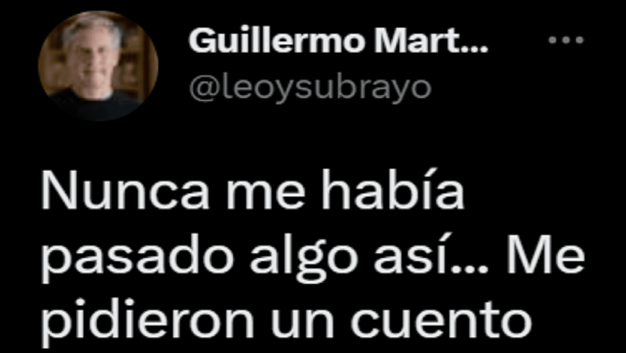 El escritor Guillermo Martínez contó la experiencia que tuvo con una revista y se volvió viral en Twitter.