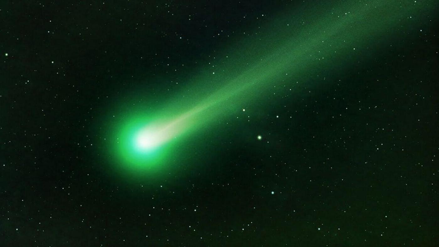 El cometa verde se acerca a la Tierra luego de 50.000 año.