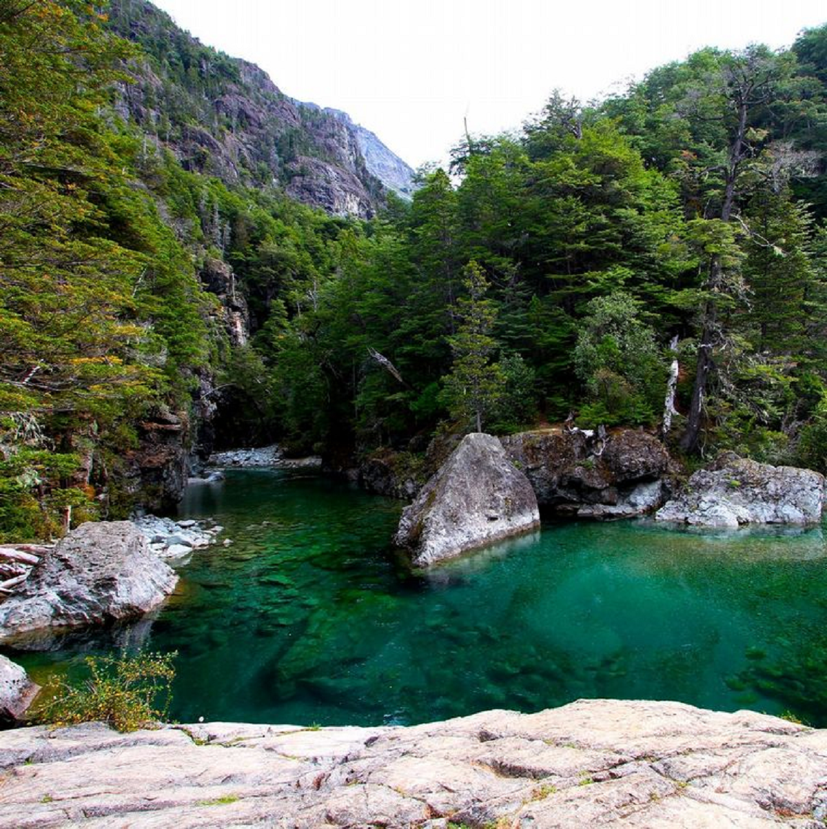 Una de las maravillosas vistas que se pueden tener en Cajón del Azul.