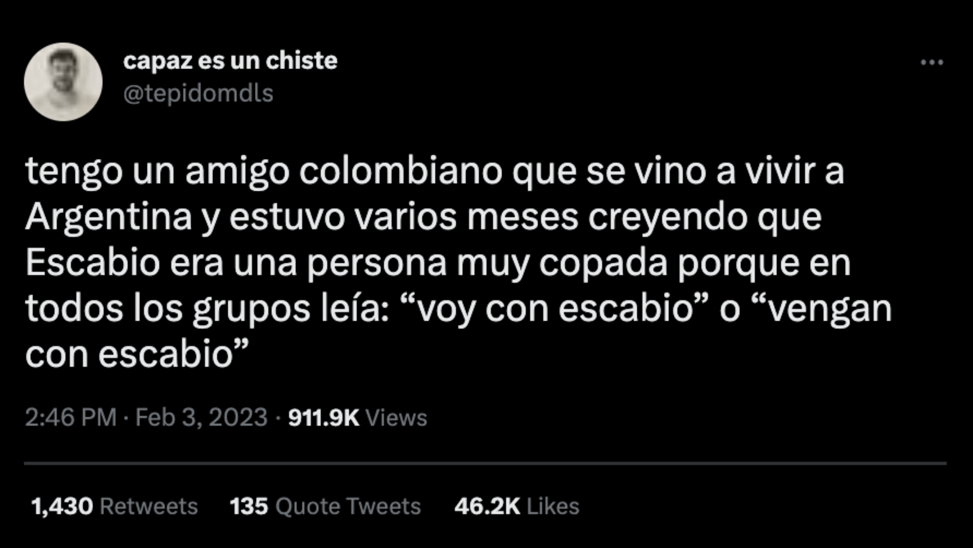 Varios salieron a bancar al colombiano.