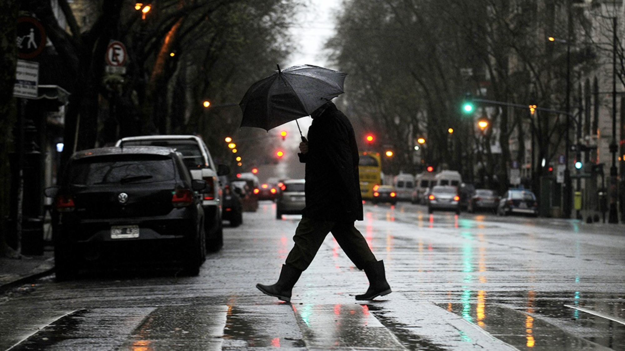 Se esperan lluvias fuertes para esta tarde en el AMBA.