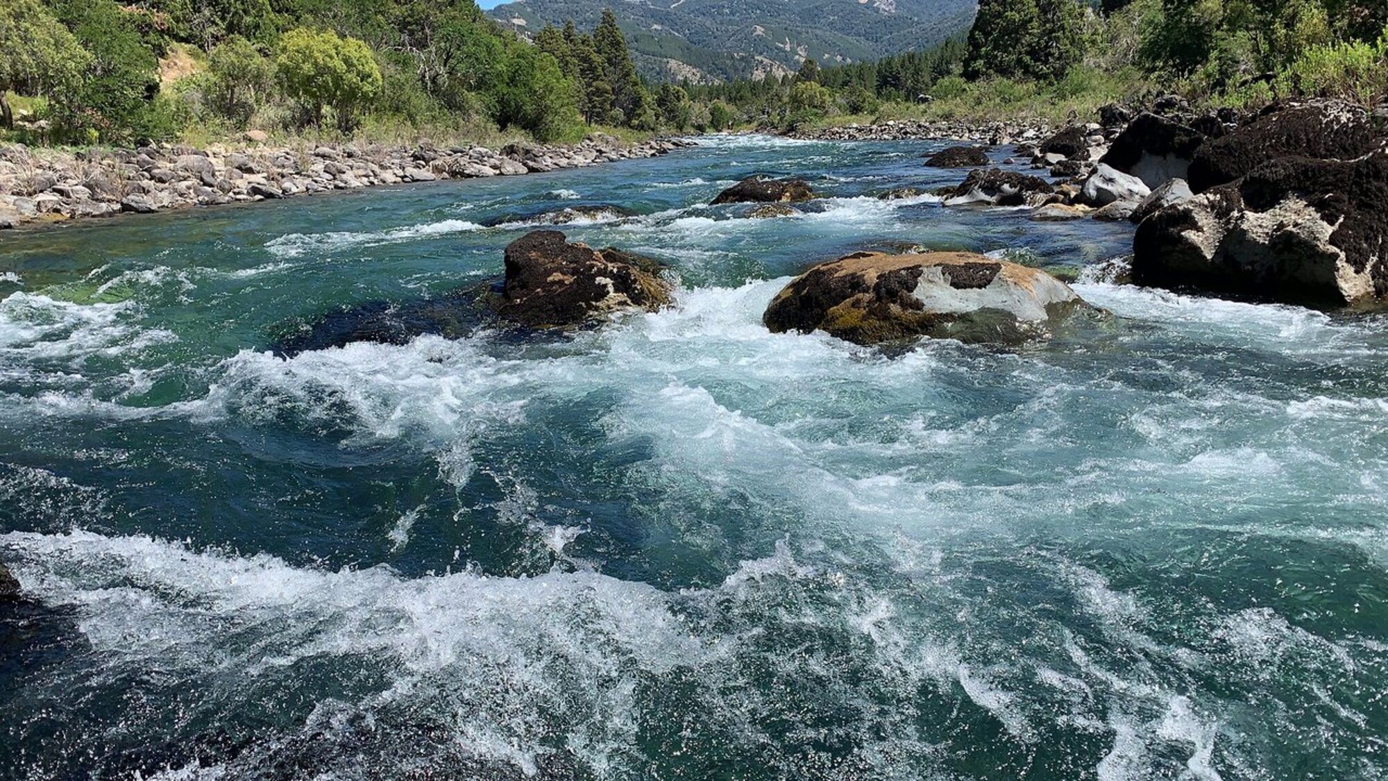 Los Pozones de Caleufú, ubicados en San Martín de los Andes.