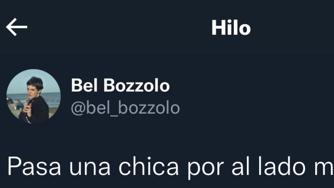 Le dijo un piropo a una chica por su vestimenta y el novio de ella “se frenó en seco”.