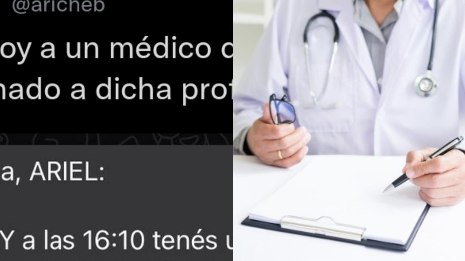 Compartió el apellido de su médico en Twitter y se armó un desopilante hilo.