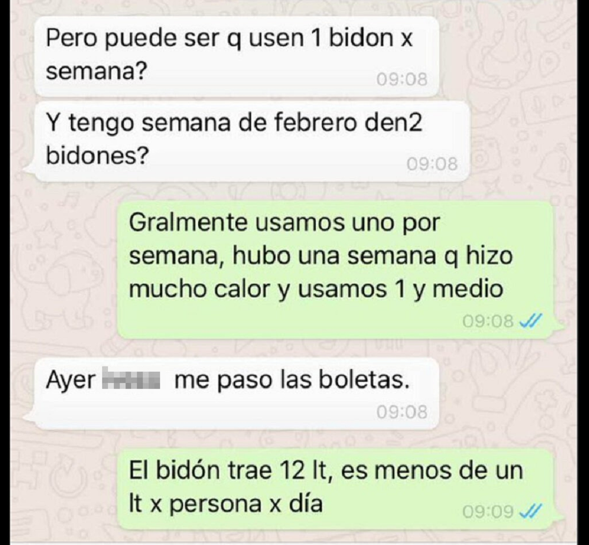 De esta forma continuó la conversación viral.