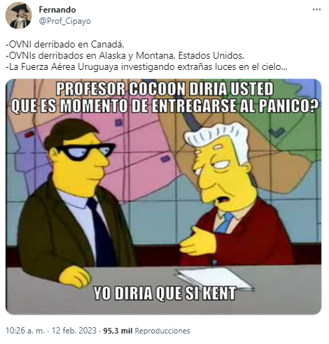 memes ovnis simpsons