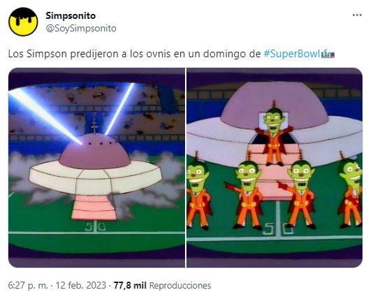 Los Simpsons ovnis