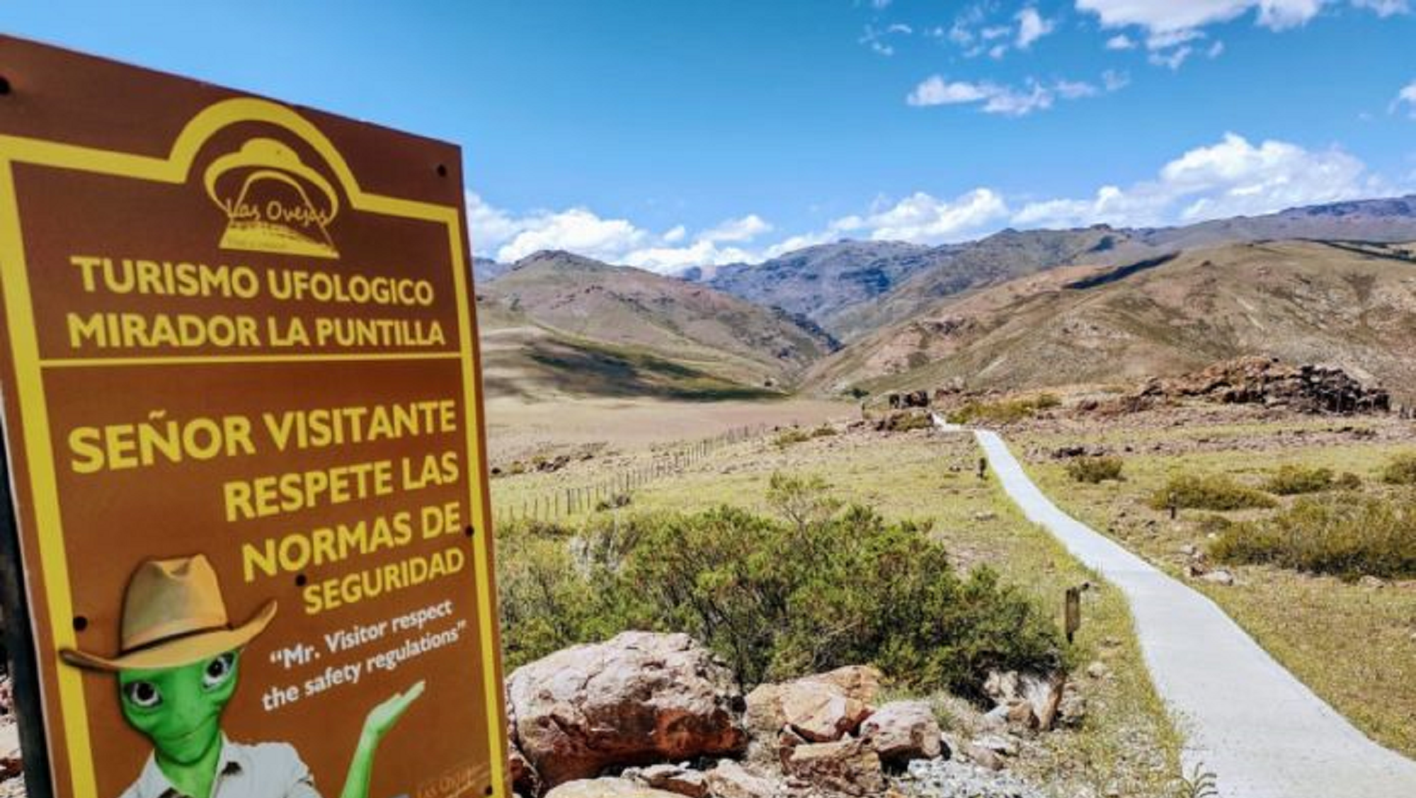 Las Ovejas: el pueblo donde se pueden ver ovnis y disfrutar de hermosos paisajes naturales. 