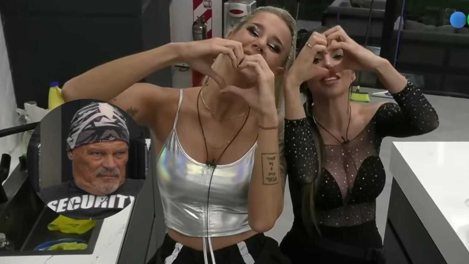 Tora y Romina celebraron la salida de Alfa en Gran Hermano. 