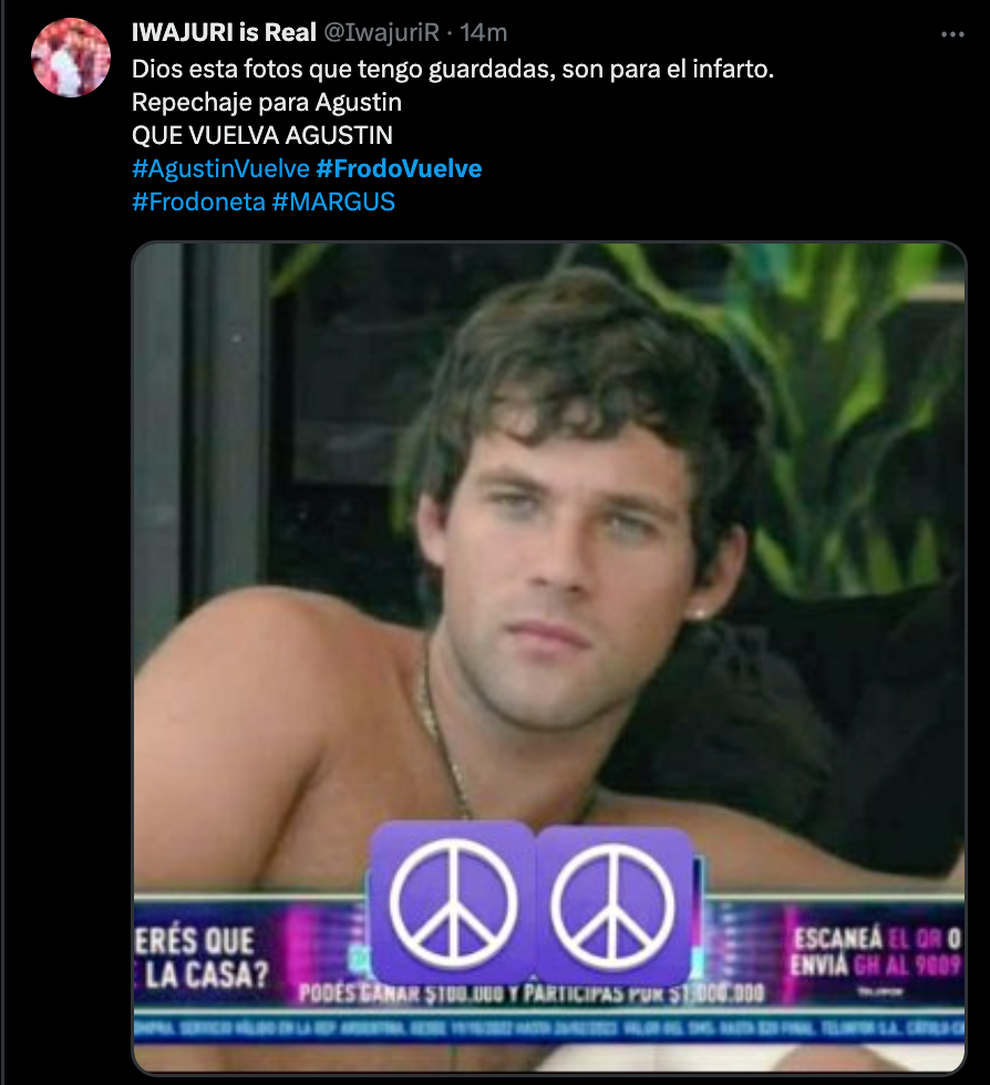 La campaña viral para que vuelva Agustín.