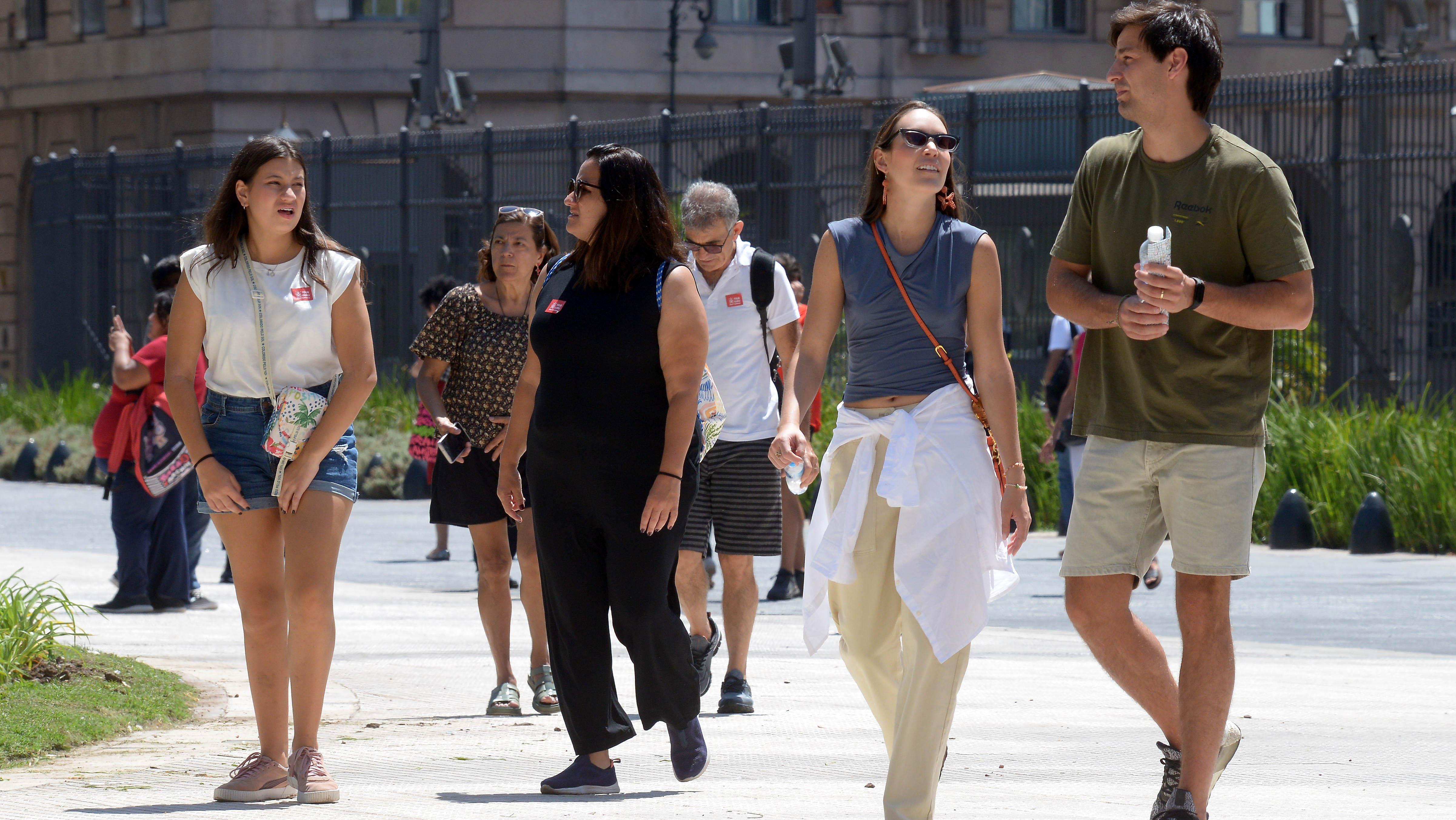 Vuelve el calor a la ciudad de Buenos Aires y alrededores (Nahuel Ventura / Crónica / Archivo).