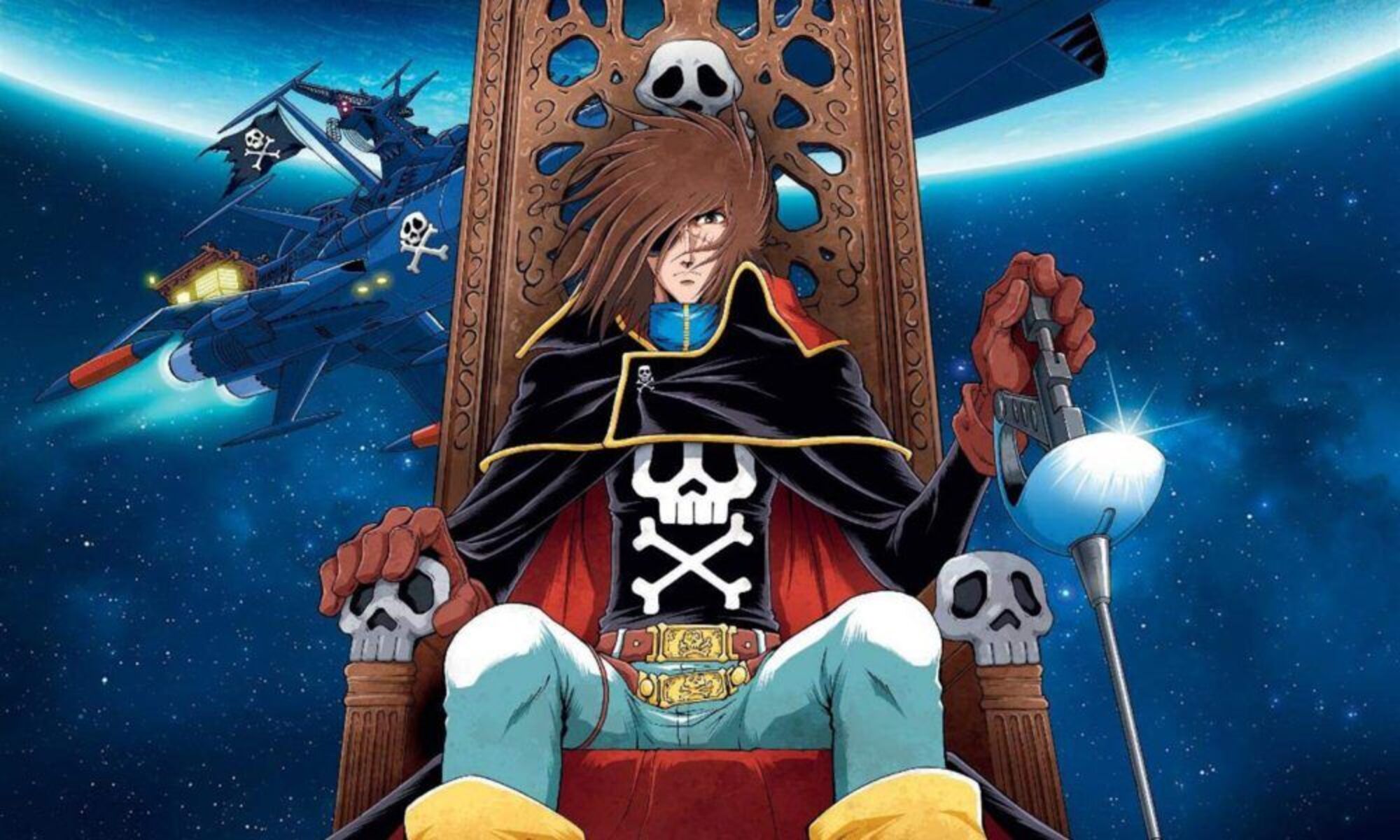 “Capitán Raimar”, la serie animada originalmente llamada “Captain Harlock”.