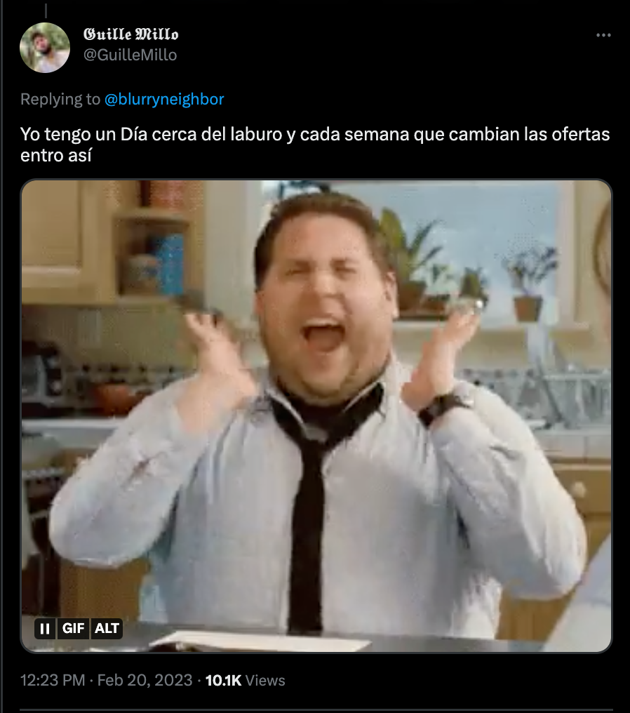 La respuesta de los usuarios de Twitter.