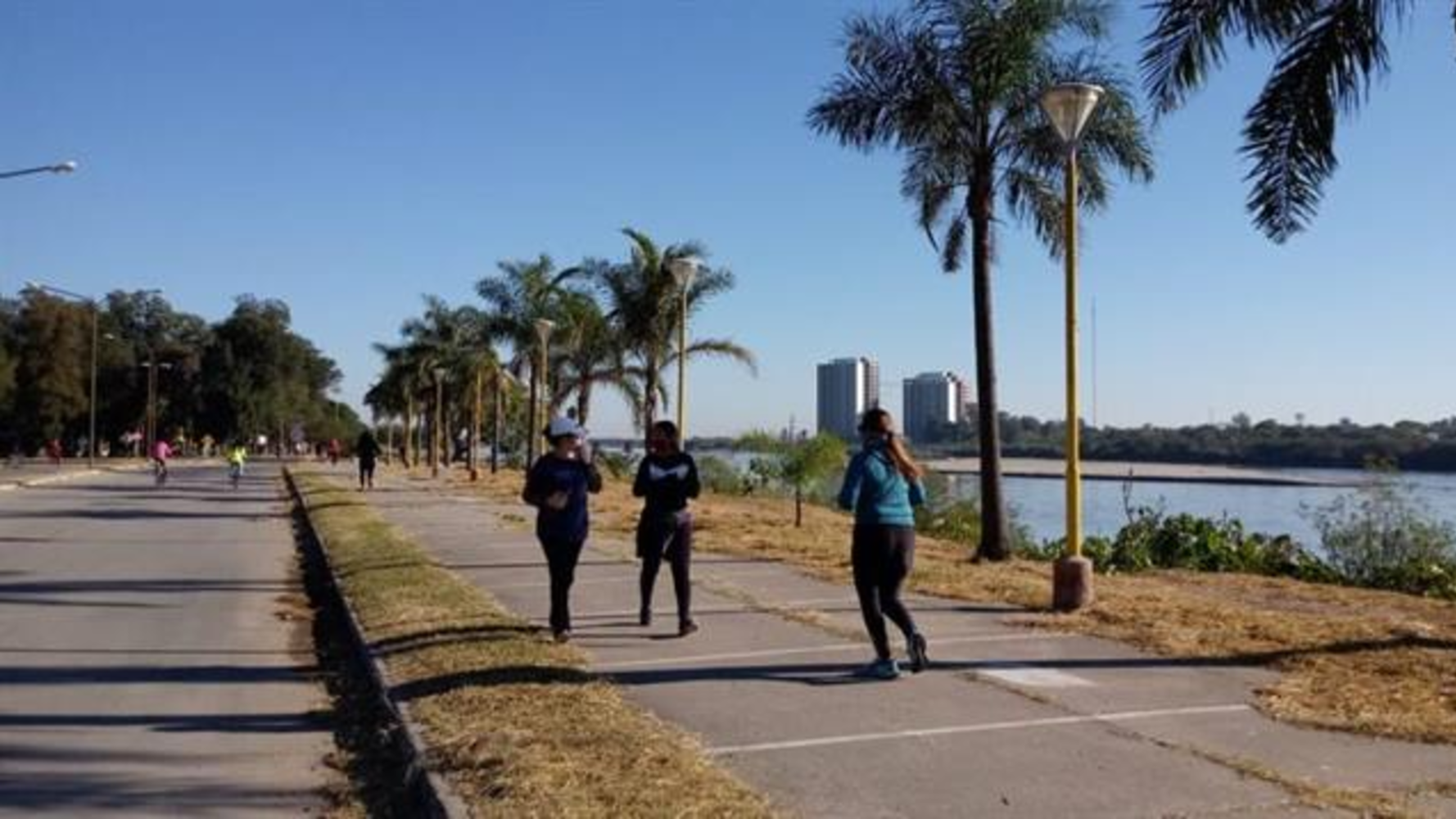 Los disturbios fueron en la costanera cuando estaban terminado los festejos de Carnaval.