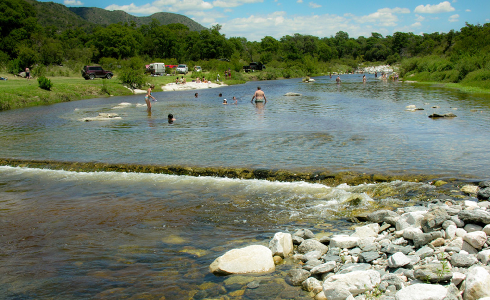 Perfecto para refrescarse y disfrutar de la naturaleza.