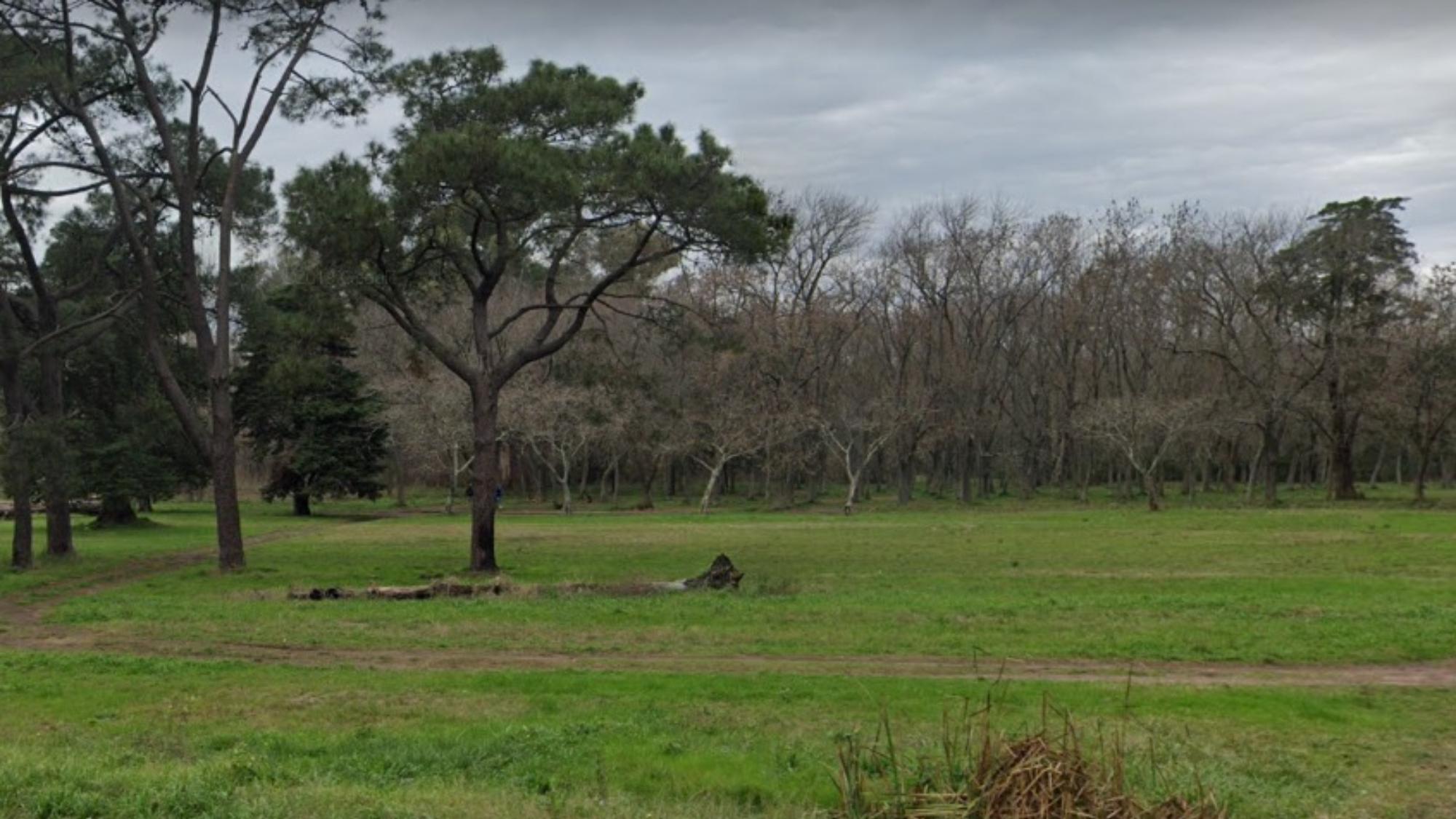 Acá, en esta zona, fue localizado el cuerpo sin vida de la víctima.