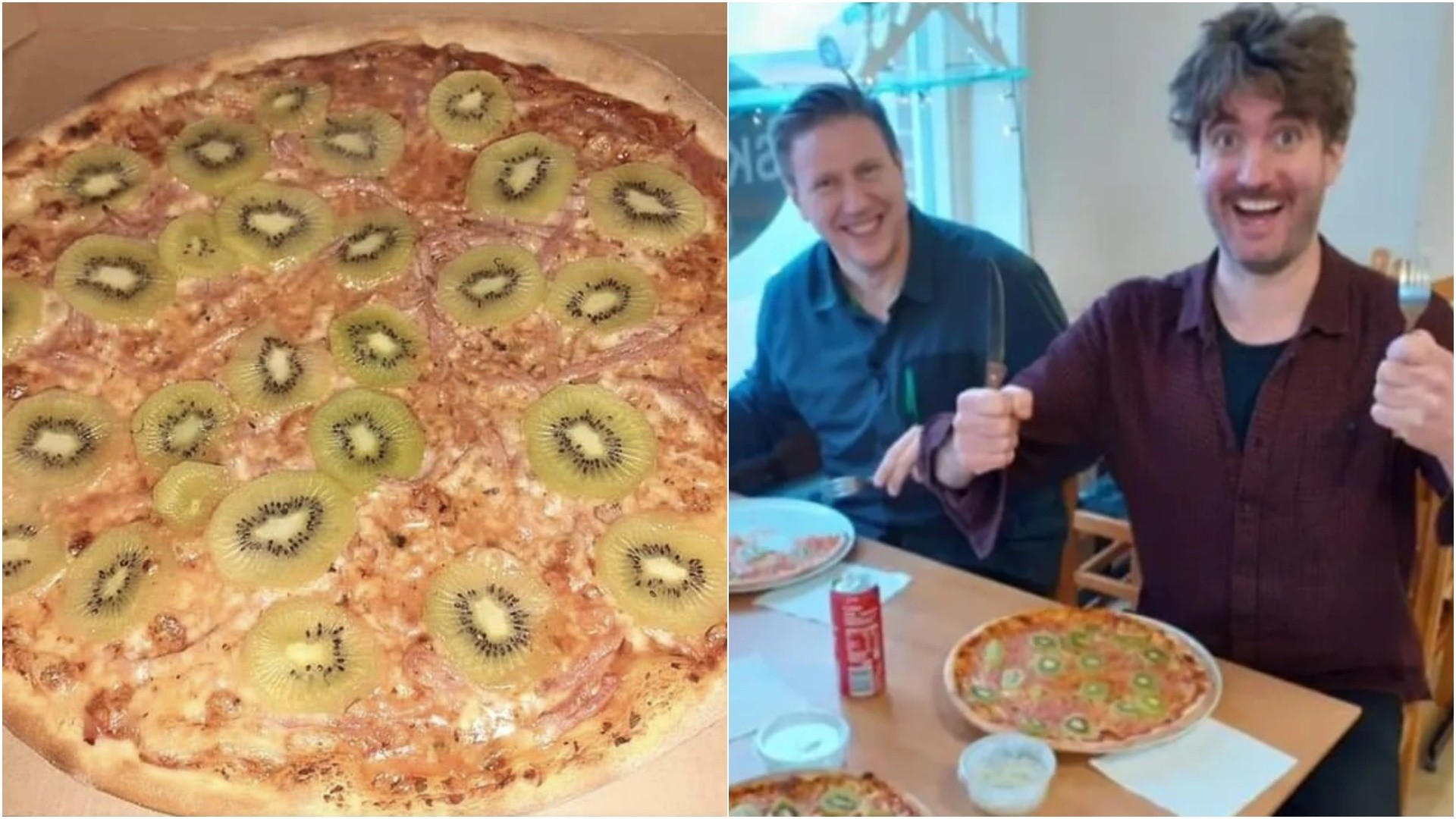 Creó la pizza de kiwi y su mujer lo abandonó: “Es una estupidez”