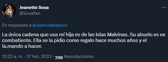 La reacción de los usuarios en Twitter al pedido del niño.