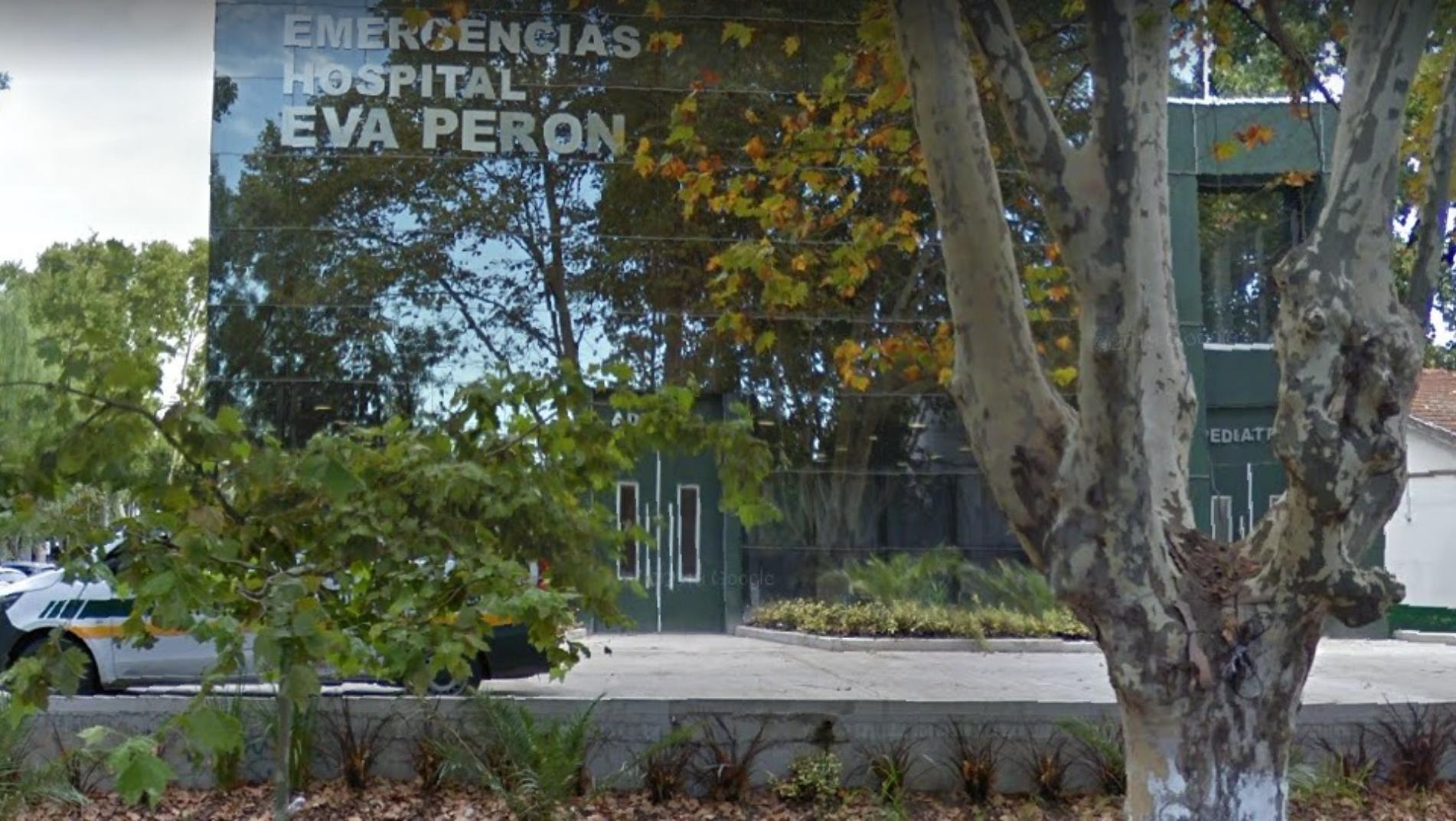 Ambos sospechosos fueron internados en este centro de salud.