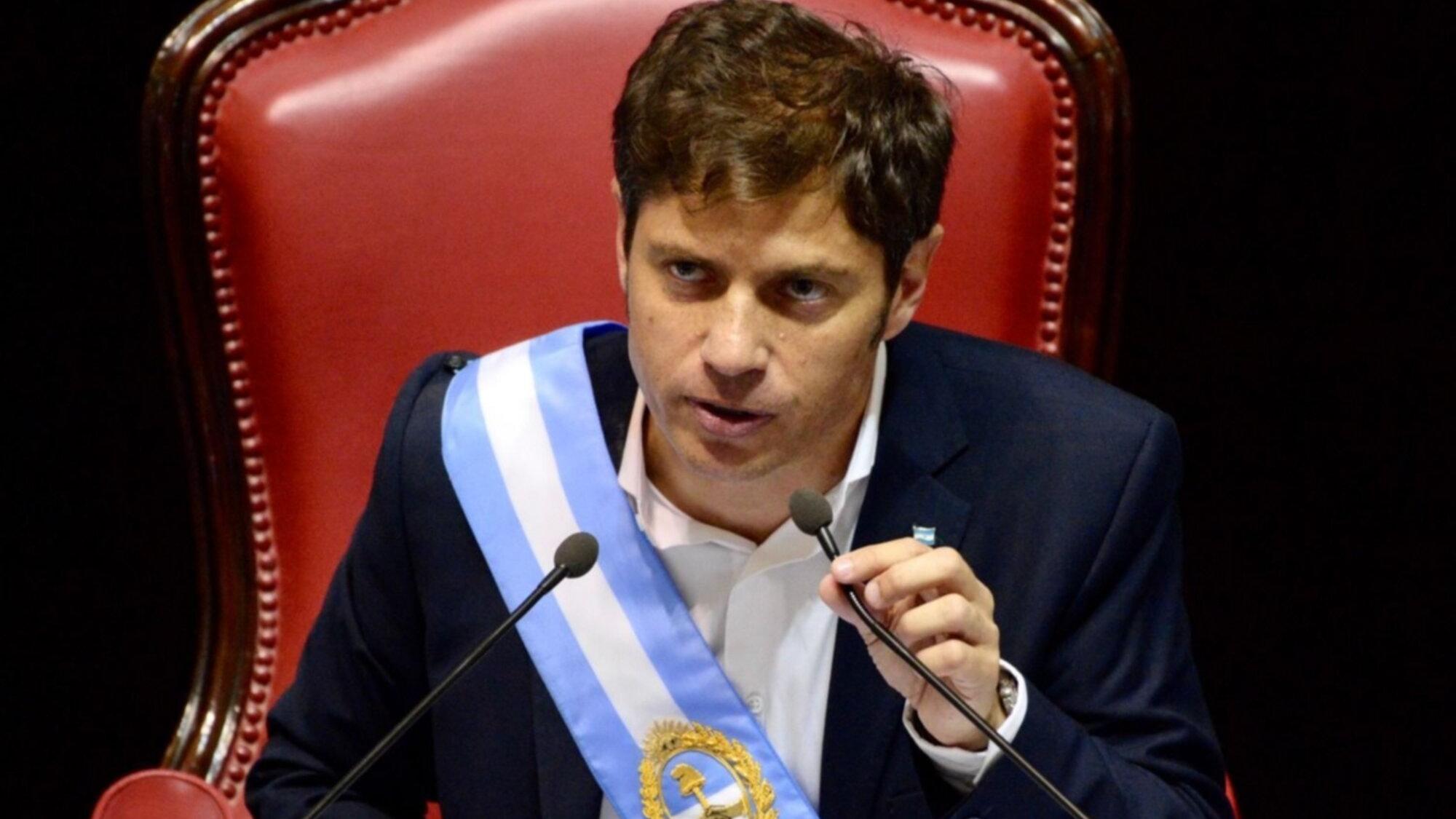 Axel Kicillof inaugurará el 151° período de sesiones ordinarias de la Legislatura bonaerense (Gentileza 0021.com.ar).