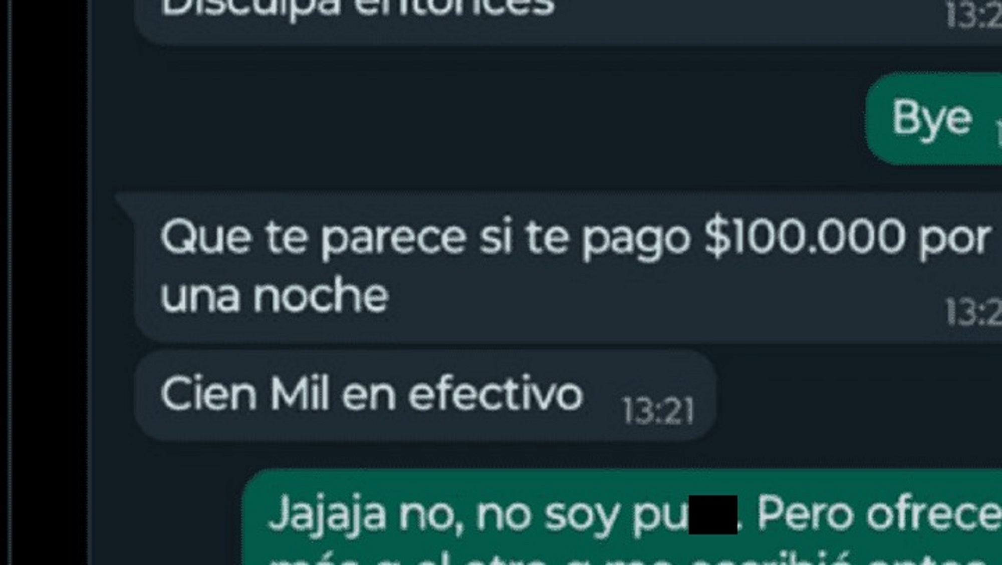 Una joven compartió en Twitter la insólita propuesta que recibió e hizo estallar a todos.