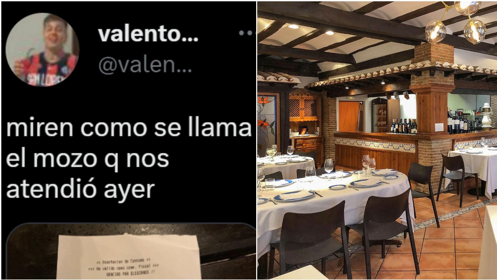 Un joven fue a un negocio gastronómico y quedó sorprendido por un detalle del ticket de su compra.