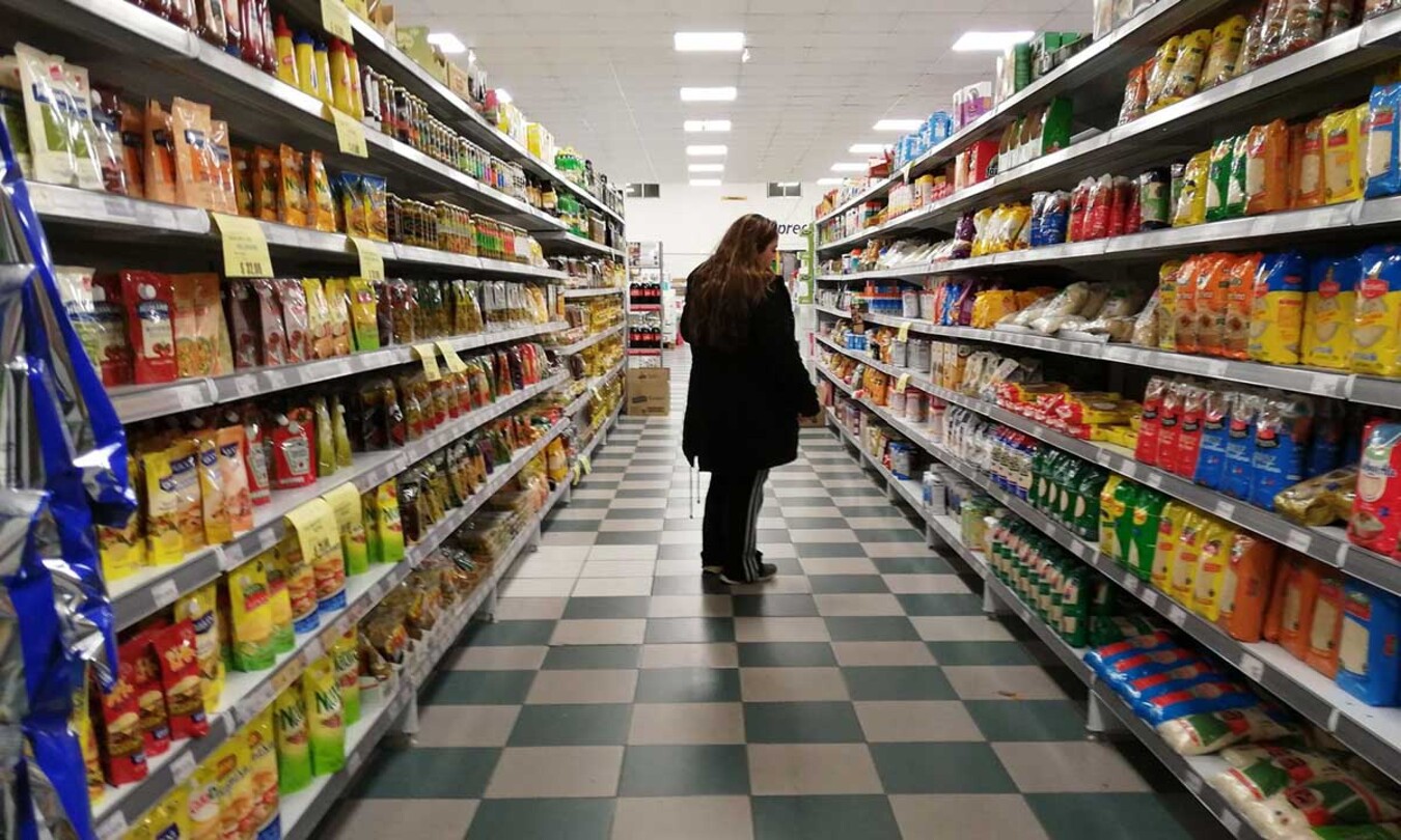 Durante febrero los precios de los alimentos tuvieron un aumento del 13,85% en el conurbano bonaerense.