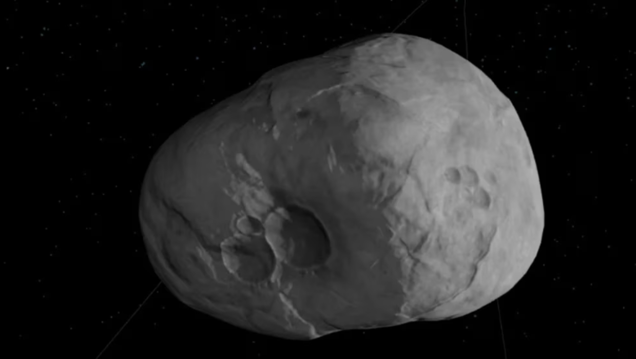 El asteroide 2023 DW fue descubierto en Chile (Twitter).