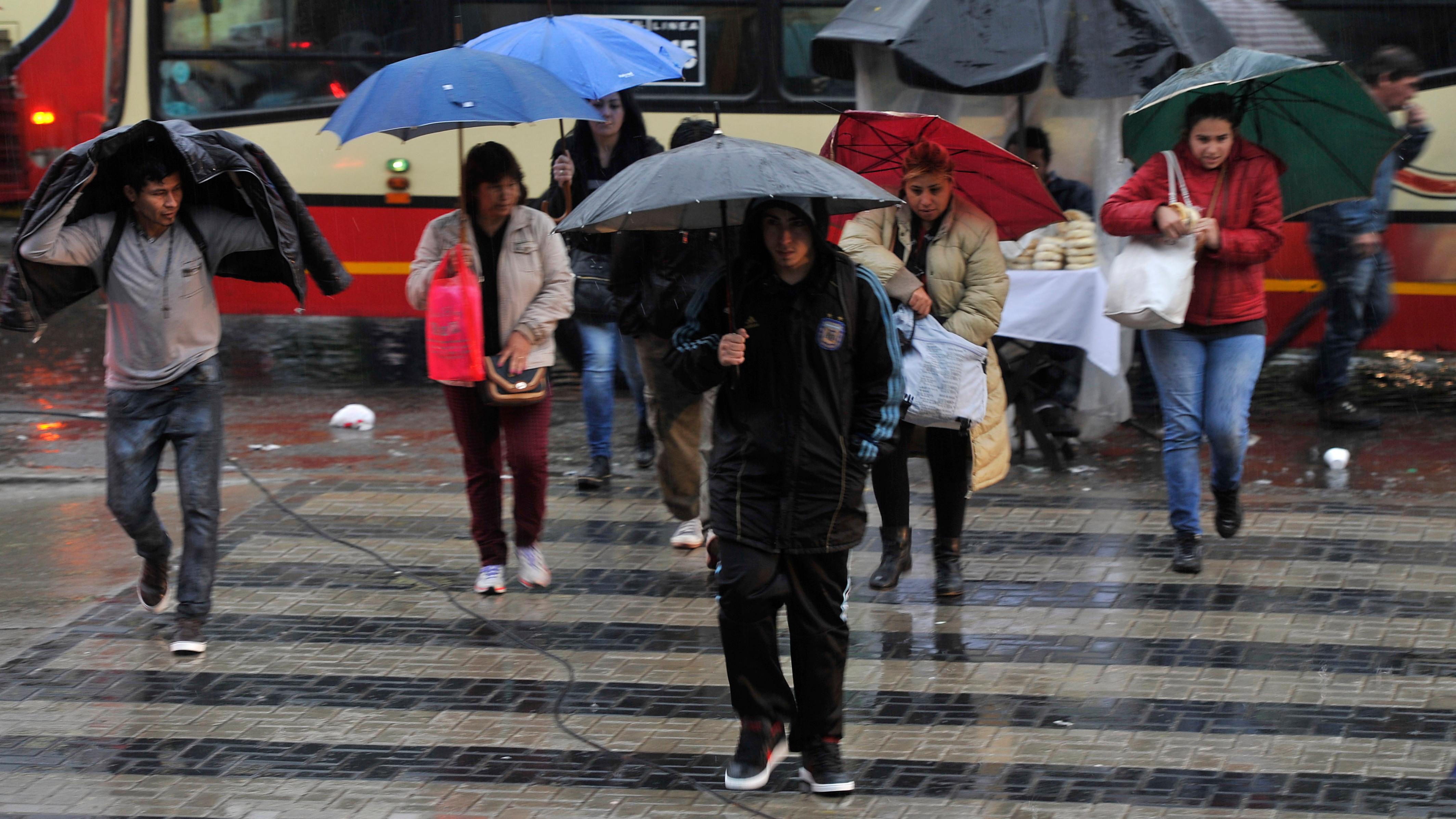 Varias localidades bonaerenses recibirán precipitaciones (Télam).