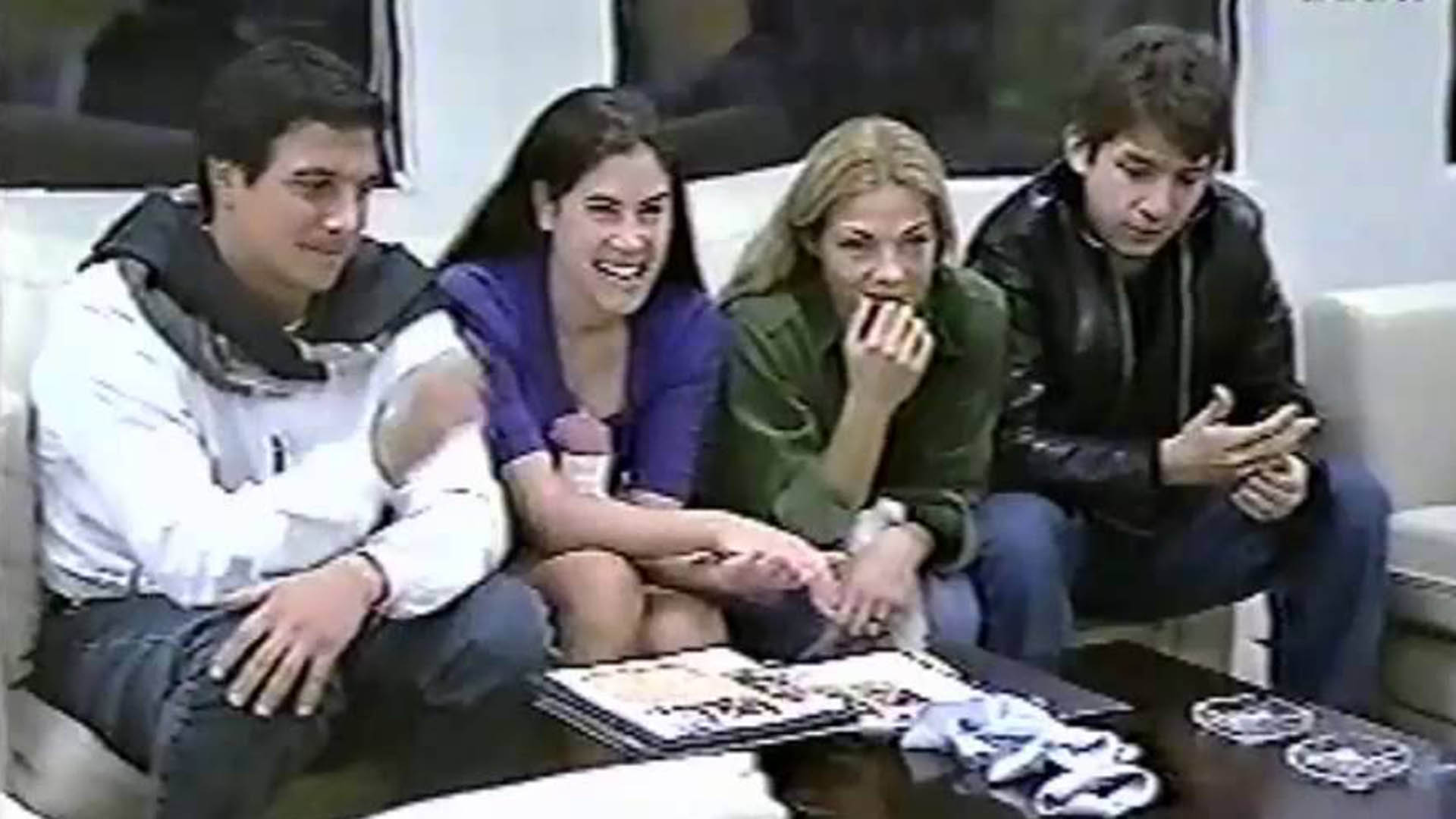 Los cuatro finalistas de '  <a href='https://www.cronica.com.ar/tags/Gran Hermano'>Gran Hermano</a> 2001'.