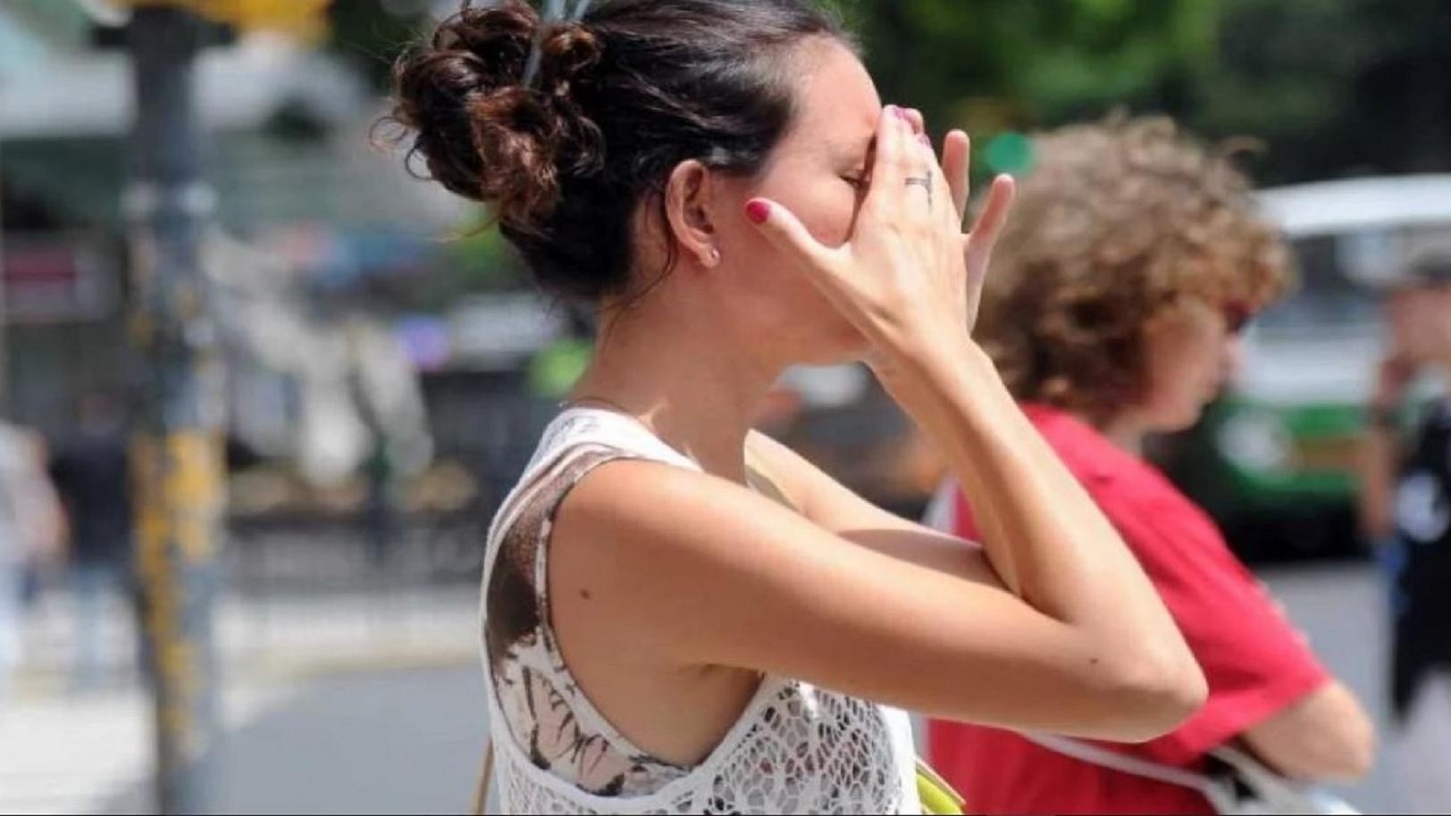 Ola de calor: sigue la alerta roja en Buenos Aires y otras provincias (imagen: ciudad de Buenos Aires). 