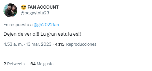 La reacción de los usuarios en Twitter.