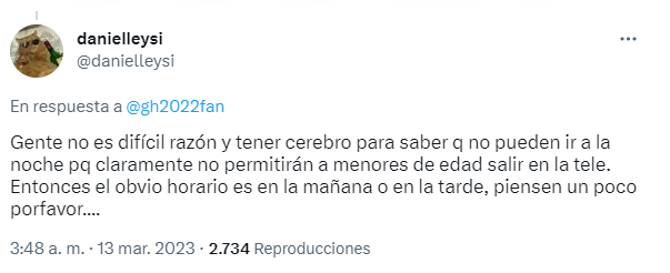 La reacción de los usuarios en Twitter.