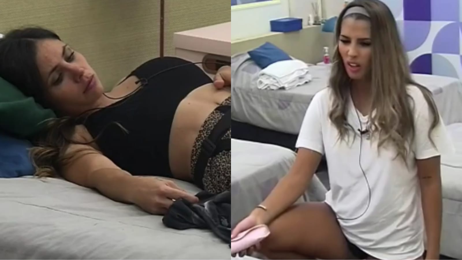 Romina y Julieta preocupadas tras el grito en '  <a href='https://www.cronica.com.ar/tags/Gran Hermano'>Gran Hermano</a>'.