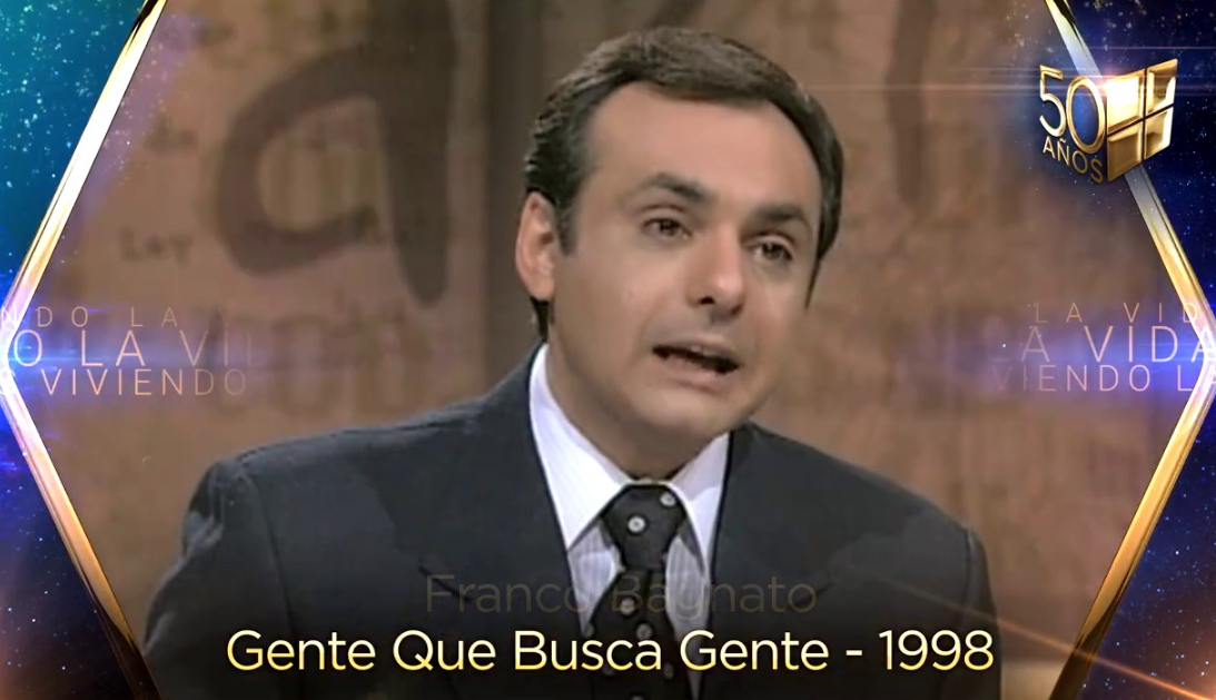 Franco Bagnato fue una figura de la televisión argentina durante la década de los 90'.