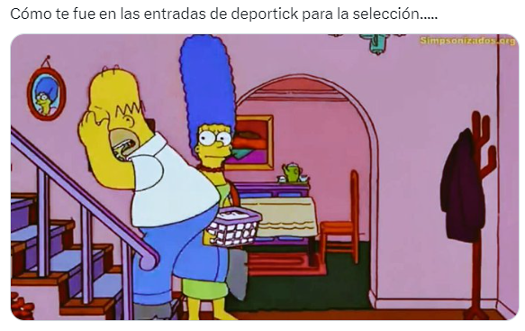 Los memes por Deportick y la venta de entradas para la   <a href='https://www.cronica.com.ar/tags/Selección Argentina'>Selección Argentina</a>.