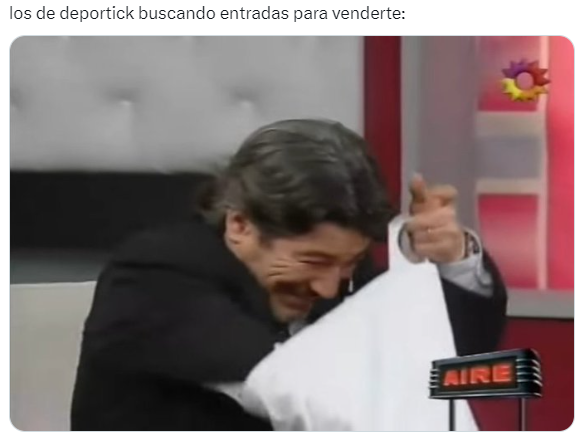 Los memes por Deportick y la venta de entradas para la   <a href='https://www.cronica.com.ar/tags/Selección Argentina'>Selección Argentina</a>.