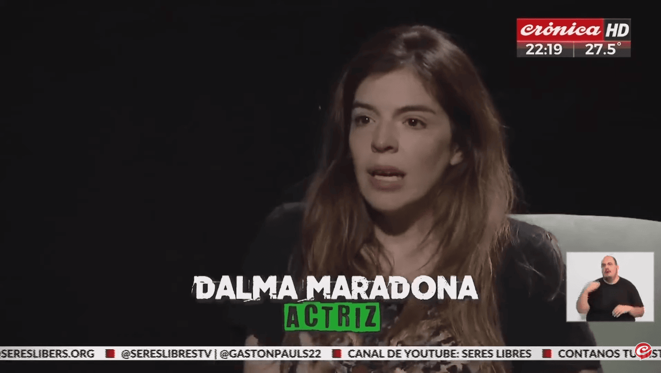 Dalma Maradona en Seres Libres con Gastón Pauls (Crónica HD).