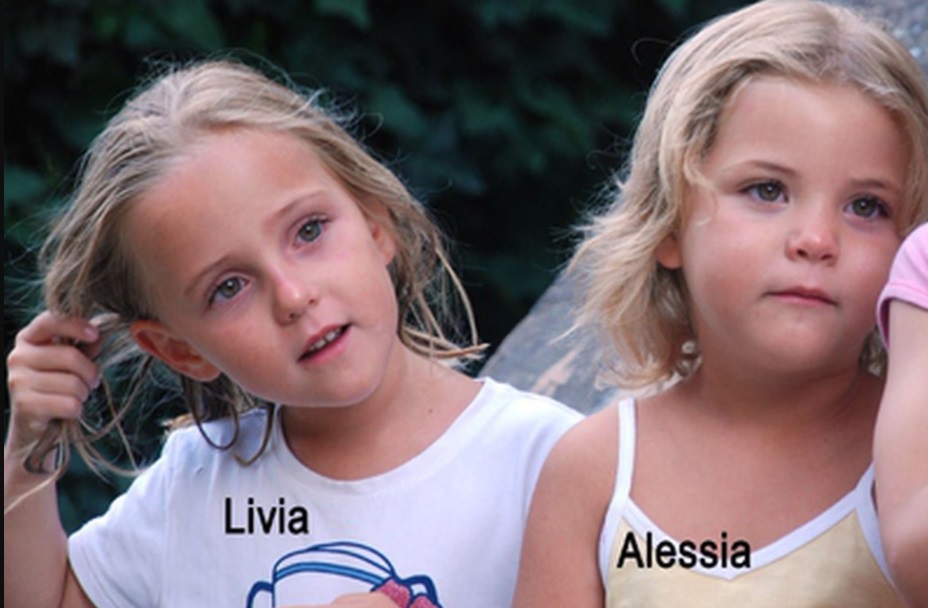 Livia y Alessa Schepp, las gemelas desaparecidas hace 12 años.