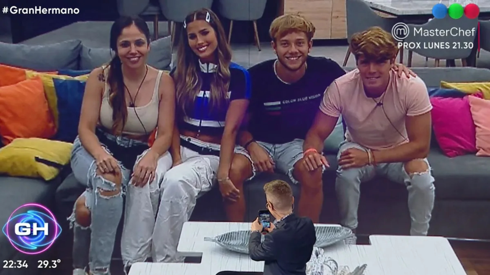 Los últimos participantes de Gran Hermano.