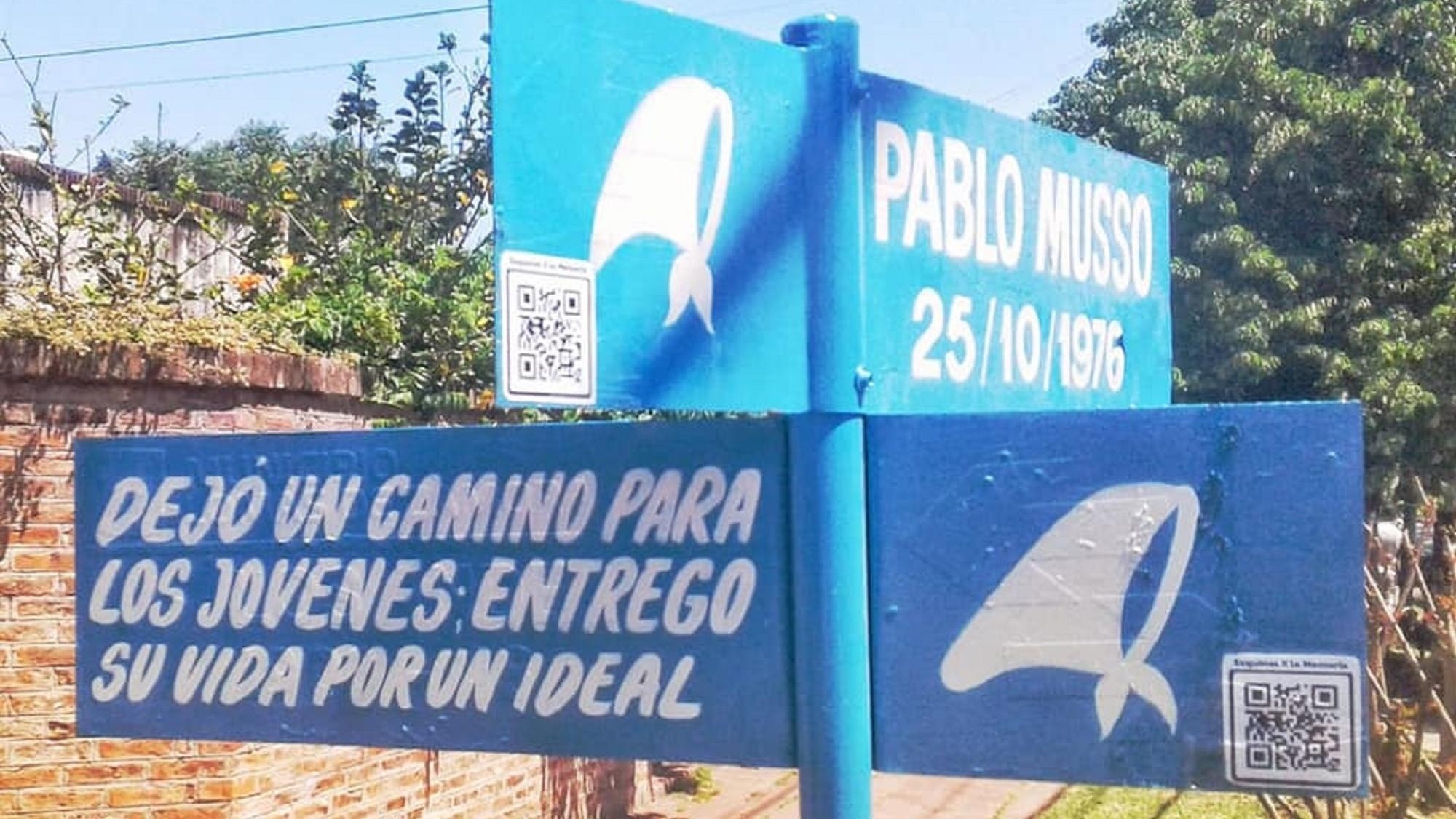 Las esquinas de un municipio mantienen viva la memoria de los vecinos desaparecidos: “Es un orgullo y un reconocimiento”.